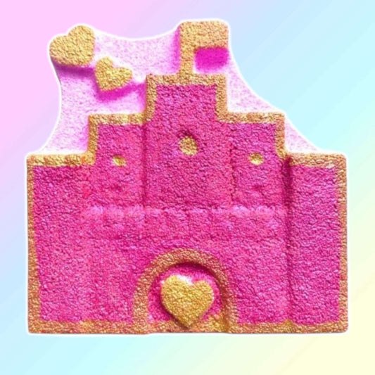 Princess Castle Bath Bomb. Approx. 170g