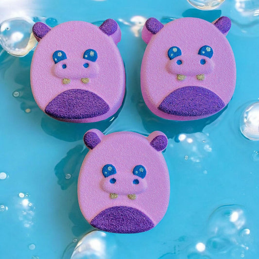 Hippo Squishy-Style Bath Bomb Approx. 130g