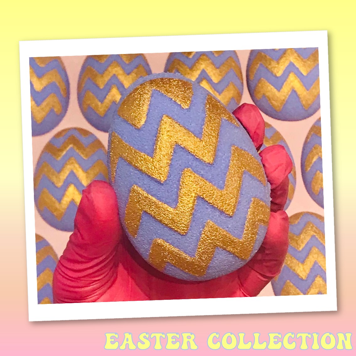 Zig Zag Egg Bath Bomb